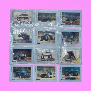 Vintage 1988 Leesley Bigfoot Monster Truck Trading Cards Lot Of 15